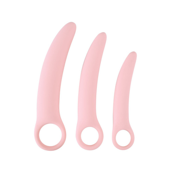 Kit d'entrainement pour l'auto-traitement en douceur du vaginisme 